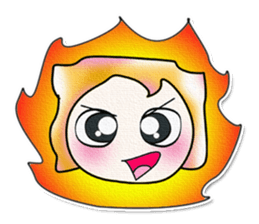 Ha Ha Ha!! My name is Fuko. ^_^ sticker #14014102