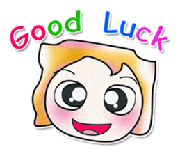 Ha Ha Ha!! My name is Fuko. ^_^ sticker #14014104