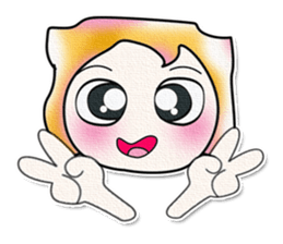 Ha Ha Ha!! My name is Fuko. ^_^ sticker #14014106