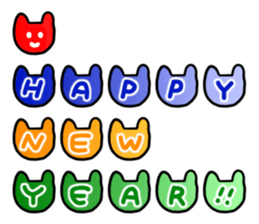 Words to celebrate(Modified version) sticker #14015097