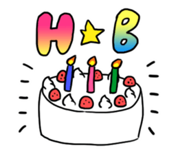 Words to celebrate(Modified version) sticker #14015111