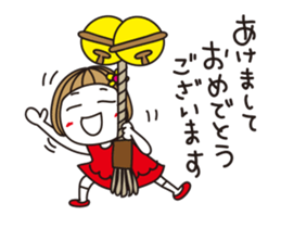 Bangs short girl vol.27 sticker #14015215