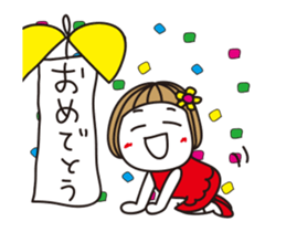 Bangs short girl vol.27 sticker #14015226