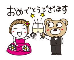 Bangs short girl vol.27 sticker #14015227