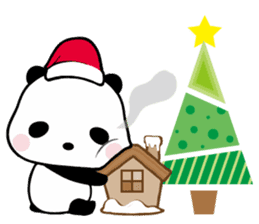 Merry X'mas with Panda & Pig(Ellya) sticker #14015392