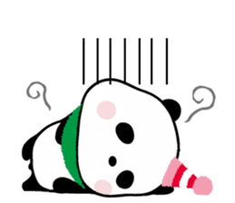 Merry X'mas with Panda & Pig(Ellya) sticker #14015394