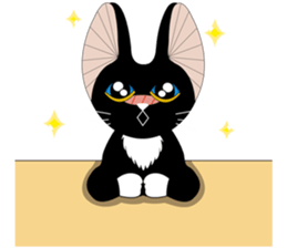 Travel Black Cat sticker #14015655