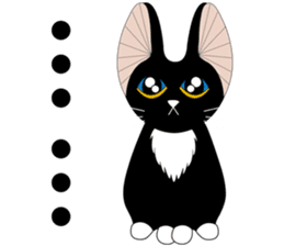 Travel Black Cat sticker #14015658
