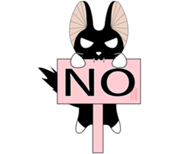 Travel Black Cat sticker #14015665