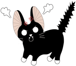Travel Black Cat sticker #14015669