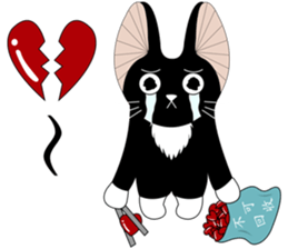 Travel Black Cat sticker #14015671