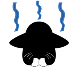 Travel Black Cat sticker #14015674