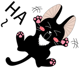 Travel Black Cat sticker #14015677