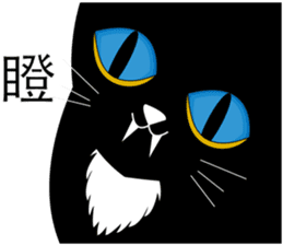 Travel Black Cat sticker #14015683