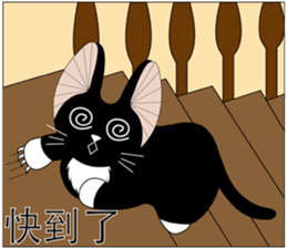 Travel Black Cat sticker #14015688