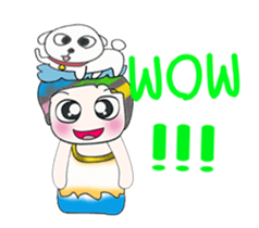 Wow .. Mr. Shiba and dog.. sticker #14016047