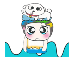 Wow .. Mr. Shiba and dog.. sticker #14016048