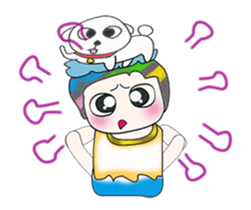 Wow .. Mr. Shiba and dog.. sticker #14016052