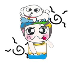 Wow .. Mr. Shiba and dog.. sticker #14016054