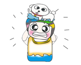 Wow .. Mr. Shiba and dog.. sticker #14016055