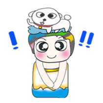 Wow .. Mr. Shiba and dog.. sticker #14016056