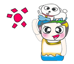 Wow .. Mr. Shiba and dog.. sticker #14016062