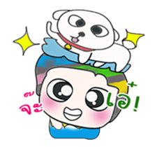 Wow .. Mr. Shiba and dog.. sticker #14016064