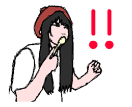 A-SA-MI-N Sticker sticker #14016112