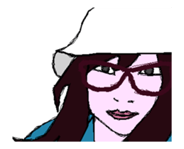 A-SA-MI-N Sticker sticker #14016120