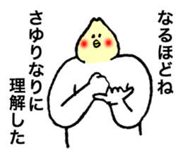 Cockatile's name is Sayuri sticker #14016139