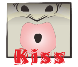 Very shy boy 1 sticker #14016187