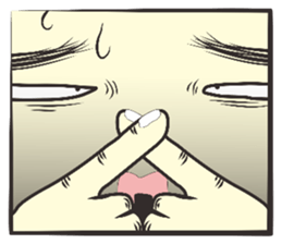 Very shy boy 1 sticker #14016191