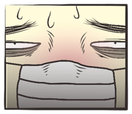 Very shy boy 1 sticker #14016195