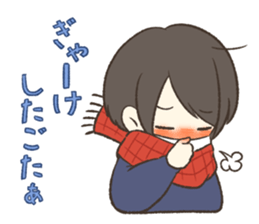 BOY and GIRL and SAGA sticker #14016531