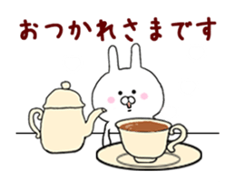 rabbit's Christmas & New Year's Day sticker #14016754