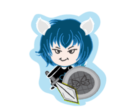 Fox Boy Gamer sticker #14016778