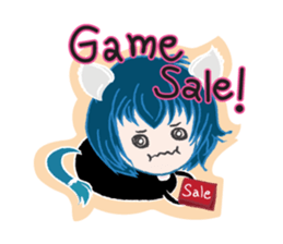 Fox Boy Gamer sticker #14016797