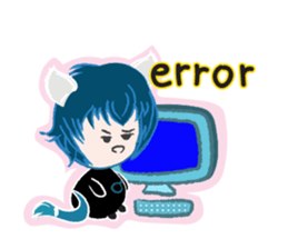 Fox Boy Gamer sticker #14016799