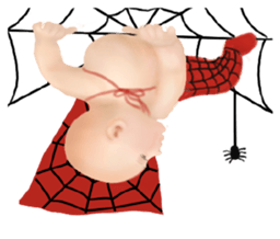 Magic baby face sticker #14016807