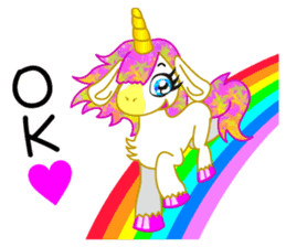 Brilliant Unicorn (English) sticker #14016817