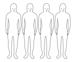 Mr. Simple is simple, and moves sticker #14016911