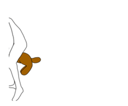 Mr. Simple is simple, and moves sticker #14016912