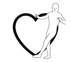 Mr. Simple is simple, and moves sticker #14016913