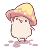 Beniten-san and Shroom-san sticker #14017054