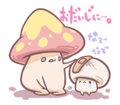 Beniten-san and Shroom-san sticker #14017072