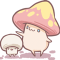 Beniten-san and Shroom-san