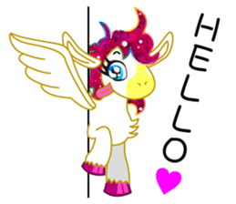 Bewitching Pegasus (English) sticker #14017358