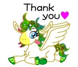 Bewitching Pegasus (English) sticker #14017365