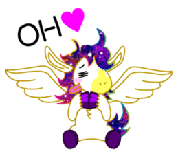 Bewitching Pegasus (English) sticker #14017368