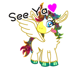 Bewitching Pegasus (English) sticker #14017374